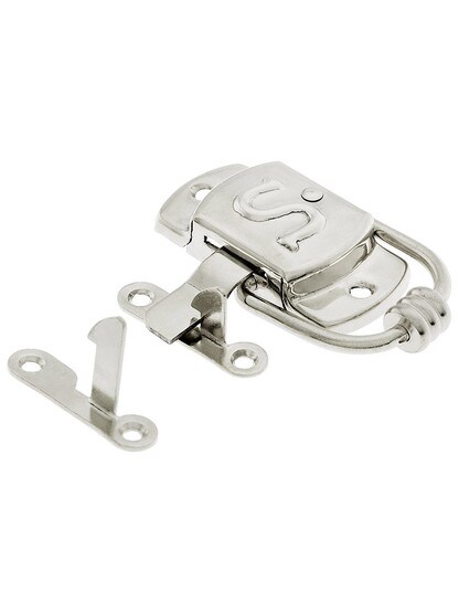 Solid Brass Right-Hand S Hoosier Latch